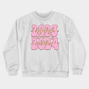 Bye bye 2023 hello 2024 Crewneck Sweatshirt